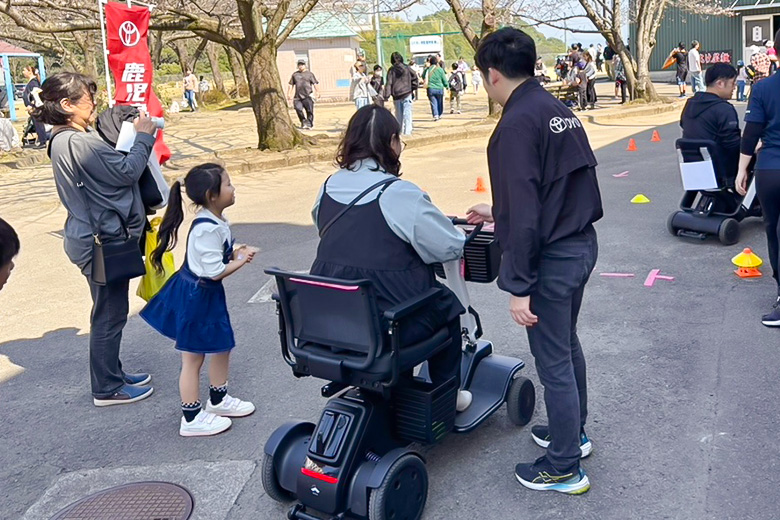 トヨタ電動モビリティ体験の画像